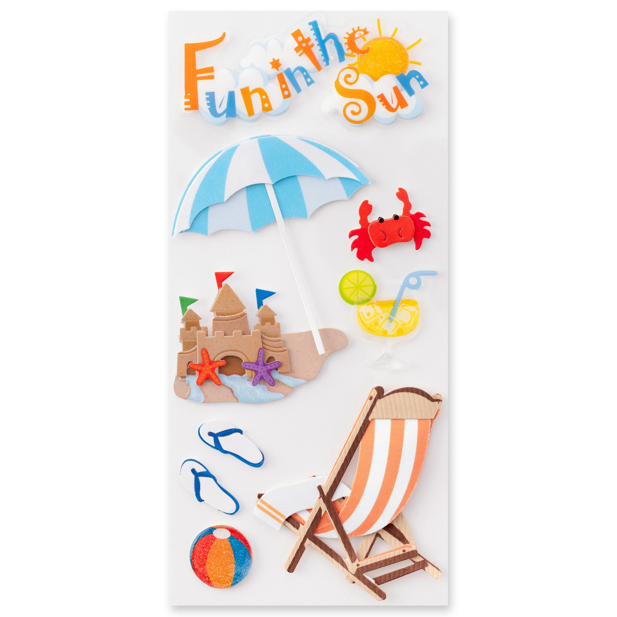 Fun in the Sun Dimensional Stickers by Recollections™